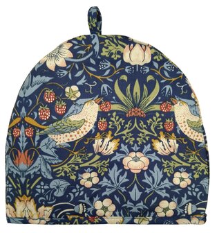 Teew&auml;rmer William  Morris  Strawberry Thief Navy Blau Klein