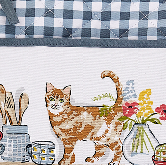 Ulster Weavers Untersetzer mit Einstecktasche Pantry Cats