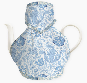 Teew&auml;rmer William Morris Blue Compton f&uuml;r um die Teekanne